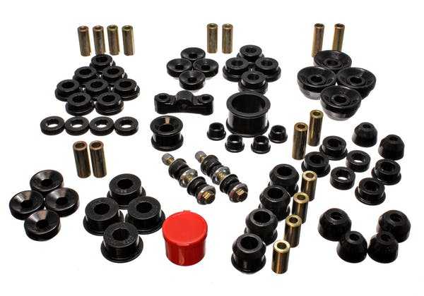 Energie-Suspension, Energy Suspension Hyper-Flex Master Bushing Set Acura Integra (90-93) Rot oder Schwarz