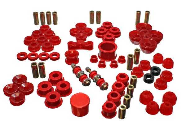 Energie-Suspension, Energy Suspension Hyper-Flex Master Bushing Set Acura Integra (90-93) Rot oder Schwarz