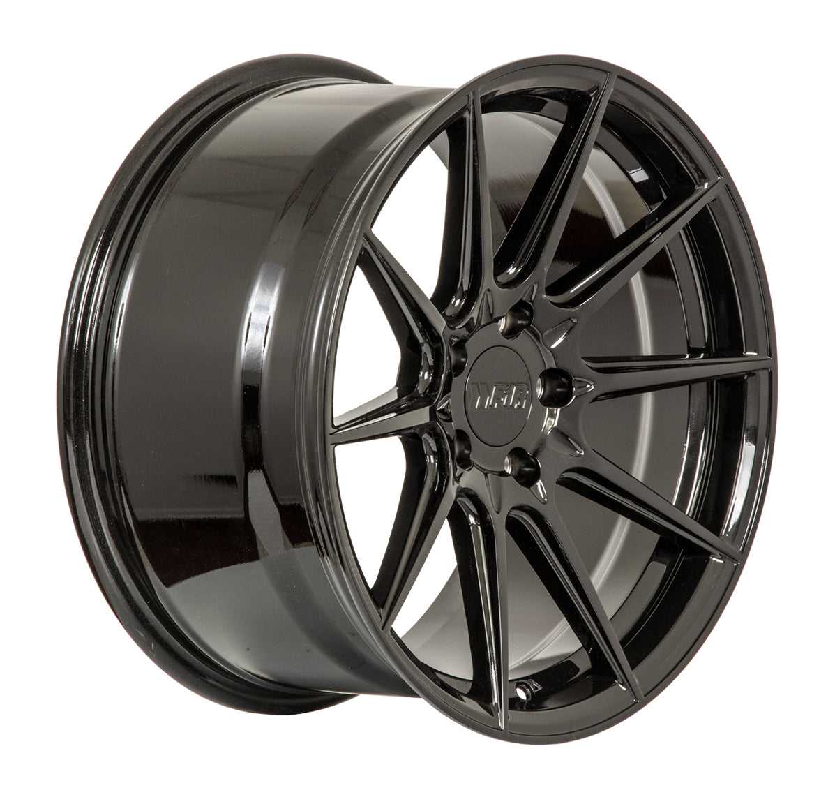 F1R, F1R F101 Felgen (18x8.5 5×100 38ET) Schwarz glänzend / Silber maschinell bearbeitet / Candy Rot / Gold gebürstet