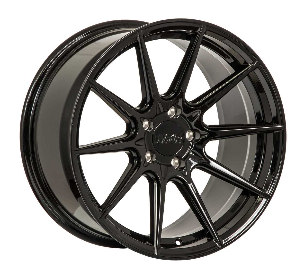 F1R, F1R F101 Felgen (18x8.5 5×100 38ET) Schwarz glänzend / Silber maschinell bearbeitet / Candy Rot / Gold gebürstet