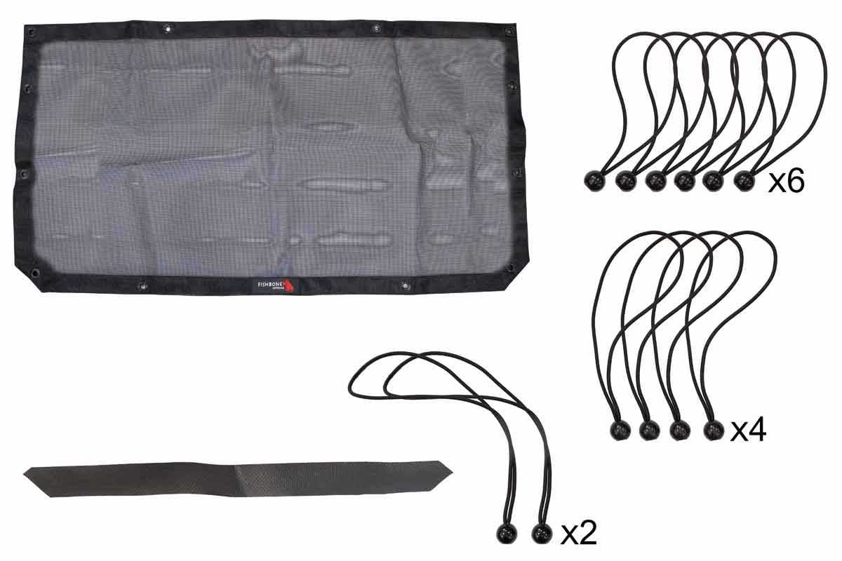 Fischgräte Offroad, Fischgräte Offroad Sonnenblende Jeep Gladiator JT (2020-2023) Nylon Mesh