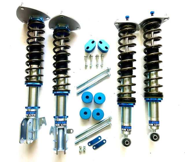 Flatout-Aufhängung, Flatout Coilovers Subaru Forester SG (2003-2008) Höherlegungssatz - GR Lite Off-Road Suspension