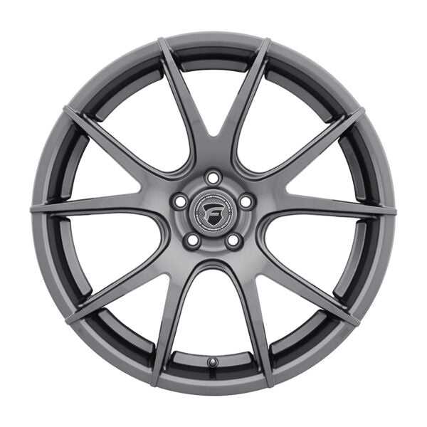 Forgestar, Forgestar CF5V DC Felgen (19x10 5x114.3 ET42 BS7.1) - Anthrazit glänzend / Schwarz satiniert